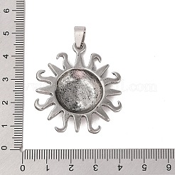 Pendentifs en alliage de style tibétain&nbsp;FIND-B040-17AS