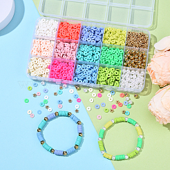 DIY handgemachte Polymer Clay & CCB Kunststoff & Acryl Perlen Schmuckherstellung Sets&nbsp;DIY-YW0012-44