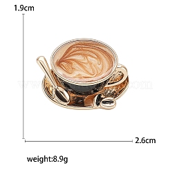 Kaffee Emaille Pins&nbsp;PW-WGF03CC-02