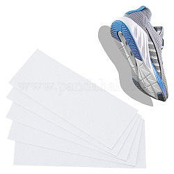 Riparazione scarpa trasparente sostituzione del tallone in gomma sintetica, cuscinetti antiscivolo sul tallone, rettangolo, bianco, 330x130x1mm