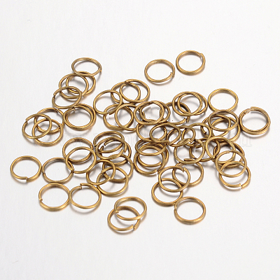 Eisen offenen Ringe springen&nbsp;IFIN-A018-7mm-AB-NF-1