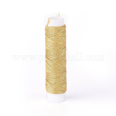 Corda intrecciata tonda in poliestere cerato&nbsp;LS-YC-L003-A-31-1