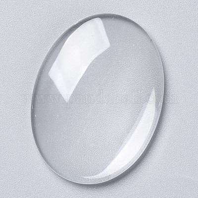 Transparente Glas Cabochons&nbsp;GLAA-XCP0011-26-1