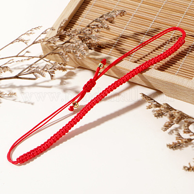 Bracelets tressés en fils de coton réglables&nbsp;CO9449-1