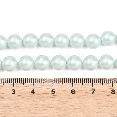 Milchglas Perlen Stränge&nbsp;GLAA-A044-08A-05-1
