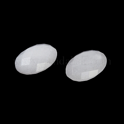 Natürliche weiße Jade Cabochons&nbsp;G-O175-15P-01-1