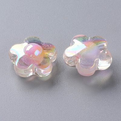 Perles en acrylique transparente&nbsp;TACR-S152-09B-08-1