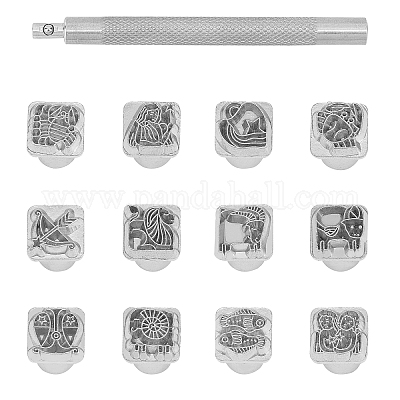 All Constellation Zodiac Metal Stamps - Metal stamping