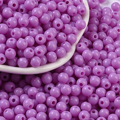 Perles acryliques opaques&nbsp;SACR-A007-01C-25-1