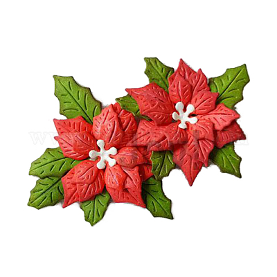 Grosshandel Weihnachtsblume Kohlenstoffstahl Schneidwerkzeuge Schablonen -  De.PandaHall.com