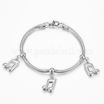 stainless steel charm bracelets wholesale