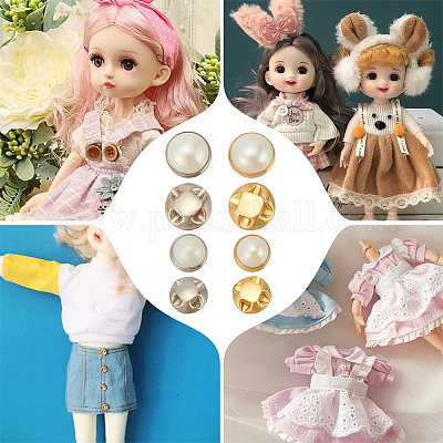 9 Mm RESIN 2 or 4 HOLE BUTTONS. Mini Resin Buttons, Dolls Buttons, Resin Small  Buttons, 4 Hole Mini Buttons for Dolls, Toy Buttons. 