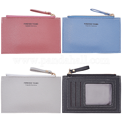 Minimalist Leather Wallet for Men Card Holder for Women Slim 