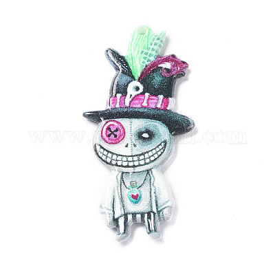 Pendentif acrylique halloween&nbsp;MACR-K330-37D-1