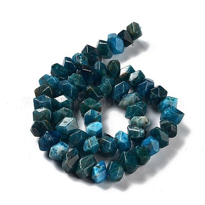 Chapelets de perles en apatite naturelle&nbsp;G-D091-A09-1