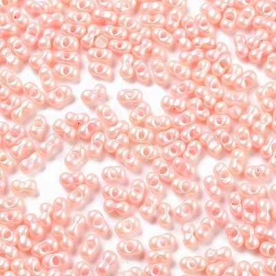 Rocailles en verre couleurs opaques&nbsp;SEED-A033-06C-1