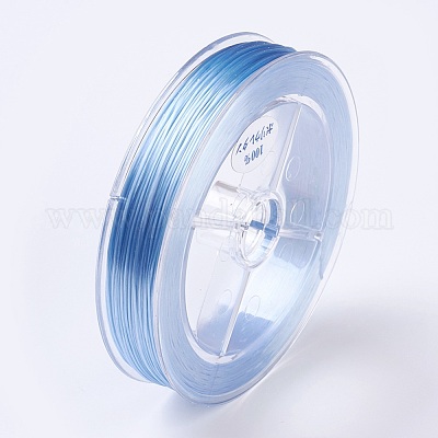 Filo di cristallo elastico piatto&nbsp;EW-F007-09-1