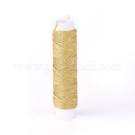 Corda intrecciata tonda in poliestere cerato LS-YC-L003-A-31-1