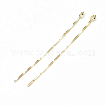 Brass Eye Pins X-KK-T032-001G-1