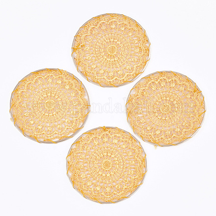 Decoraciones colgantes tejidas de polialgodón (algodón poliéster) FIND-Q078-14G-1