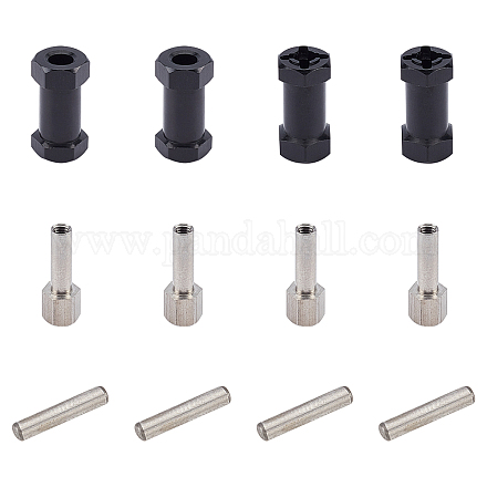 AHANDMAKER 4 Sets Alloy Suspension Frame with Iron Findings AJEW-GA0003-20-1