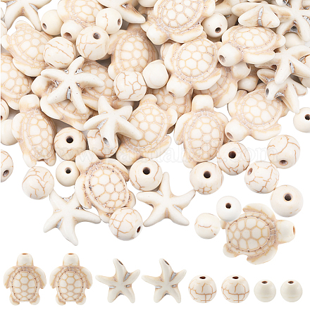 Sunnyclue 200 pièces 4 styles kits de perles de bricolage DIY-SC0022-89-1