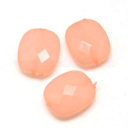 Imitation Jelly Acrylic Beads MACR-Q169-42-1