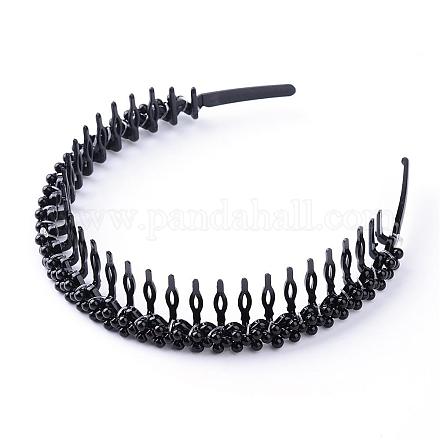 Plastic Hair Bands OHAR-R276-09-1