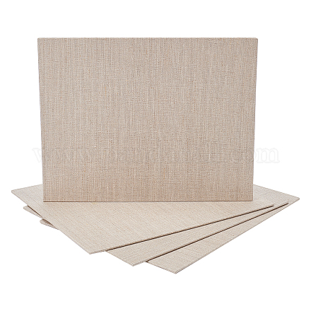 Wood and Linen Painting Canvas Panels DIY-NB0001-78A-1