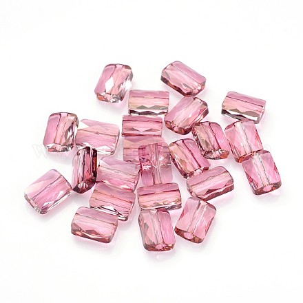 Perline di strass di cristallo austriaco 5055-10x8-001ANTP(U)-1