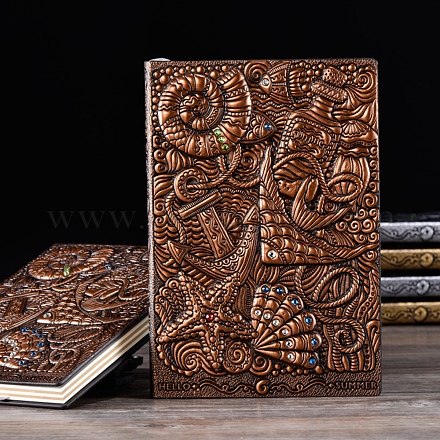 3D Embossed PU Leather Notebook OFST-PW0010-06A-1