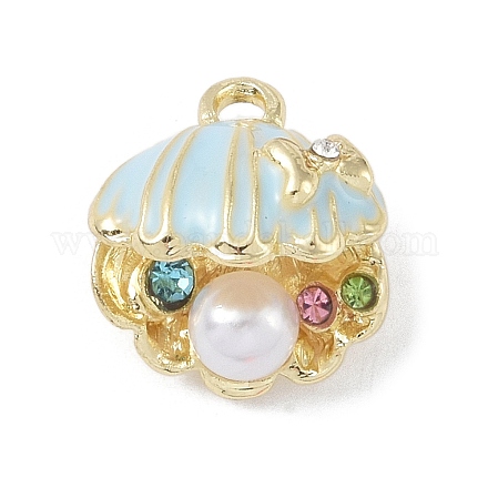 Подвески из сплава и страза FIND-M015-03G-01-1