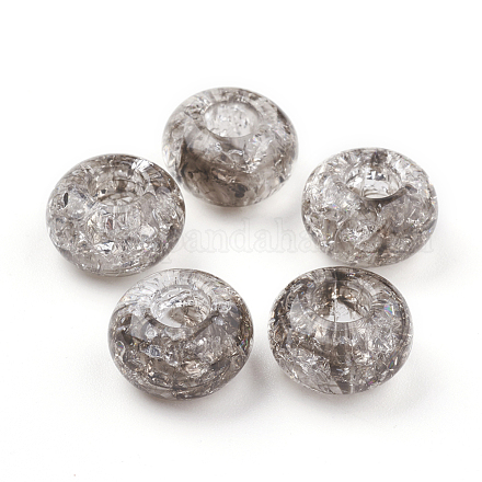 Perline di acrilico trasparente crackle MACR-E025-30J-1