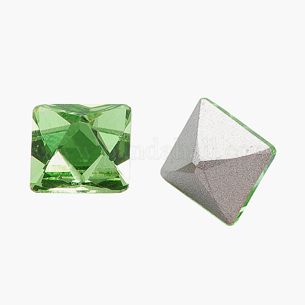 K9 Glass Rhinestone Cabochons RGLA-G004-8x8-214-1