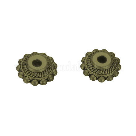 Espaceurs de perles en alliage de style tibétain X-TIBEB-R064-05AB-NR-1