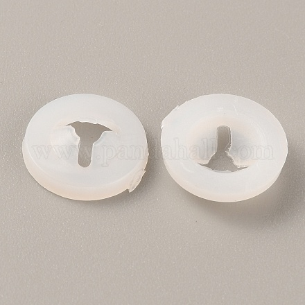 Пластиковые круглые прокладки для носа куклы KY-WH0048-04C-1