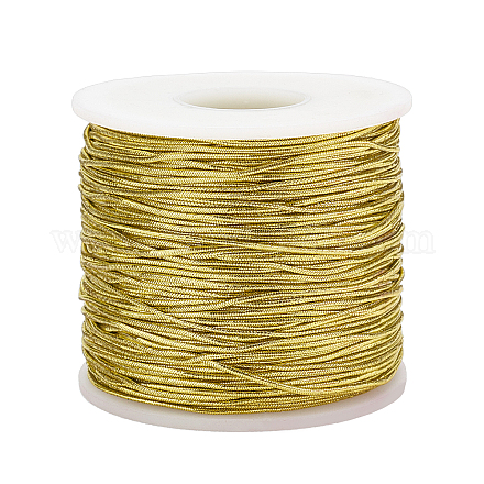 Golden Silk Elastic Thread EW-WH0003-10A-02-1