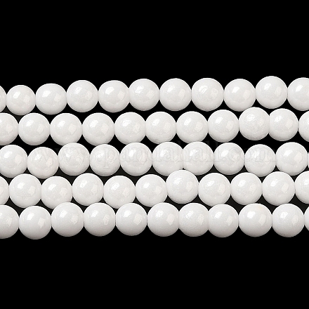 Hebras de perlas de imitación de circonita cúbica ZIRC-P109-03B-09-1