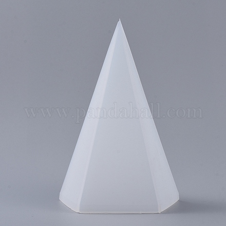 Moules en silicone à cône pentagonal diy X-DIY-F048-03-1