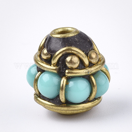 Handmade Indonesia Beads IPDL-S053-116B-1