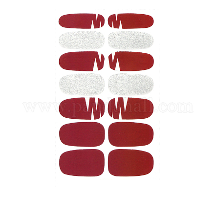 Pegatinas de arte de uñas de tapa completa MRMJ-T040-035-1