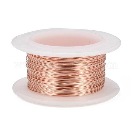 Round Copper Jewelry Wire CWIR-I002-0.4mm-RG-NR-1