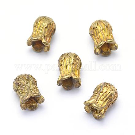 Brass Bead Cones KK-G319-17C-RS-1