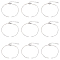 1 Box 20Pcs Chain Bracelet Making Charm Bracelet DIY Chain with Lobster Claw Stainless Steel Cable Link Heart Extension Chain Findings for Jewelry Making Chains Supplies DIY Women Bracelet
