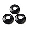 Synthetic Blue Goldstone Pendants, Donut/Pi Disc Charms, 27.5~28x4.5~5.5mm