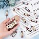 SUNNYCLUE 32pcs Random Label Resin Wine Bottle Charms Bottle Charms Resin Pendants with Iron Loop Earring Necklace Keychain Dangles for DIY Jewellery Making Accessories RESI-SC0002-17-3