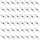 NBEADS 200 Pcs Clear Cord Ends Spectacle Eyeglasses Chain Holder Rubber Connector Ends FIND-NB0001-08-1