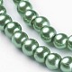 Chapelets de perles en verre nacré HY-4D-B64-2