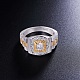 SHEGRACE 925 Sterling Silver Finger Ring JR535A-04-2