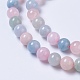 Chapelets de perles en morganite naturelle G-F568-223-8mm-3